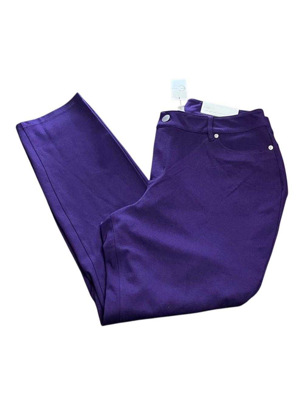 Cato Straight Leg Jeans in Deep Purple